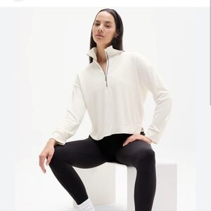 Athleta Seasoft Quarter Zip